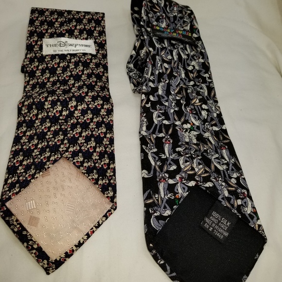 Other - B8,830 Bugs Bunny Goofy 2 Silk Ties BOGO 1/2 OFF